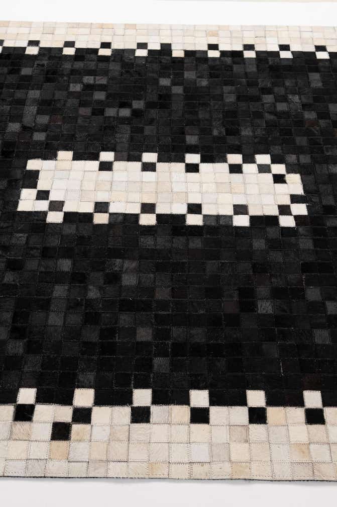 5' x 8' 2 Cowhide - Patchwork Rug