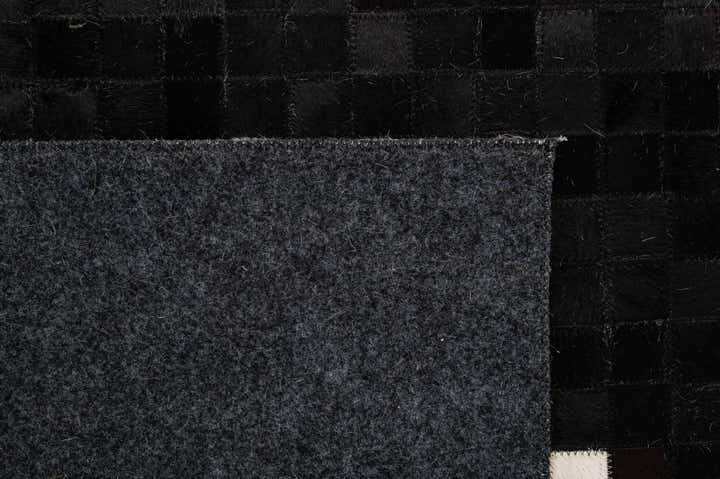 5' x 8' 2 Cowhide - Patchwork Rug