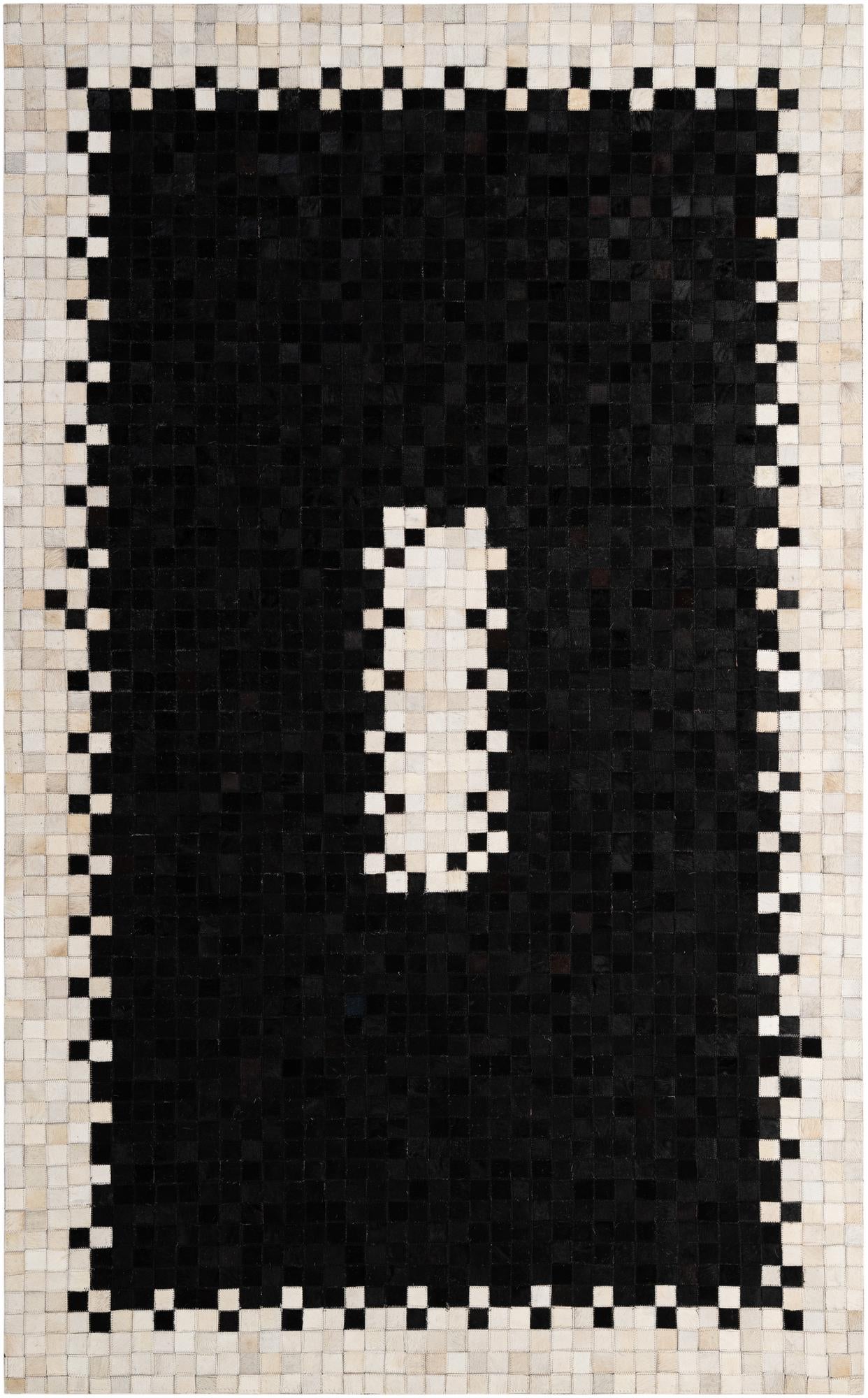 5' x 8' 2 Cowhide - Patchwork Rug