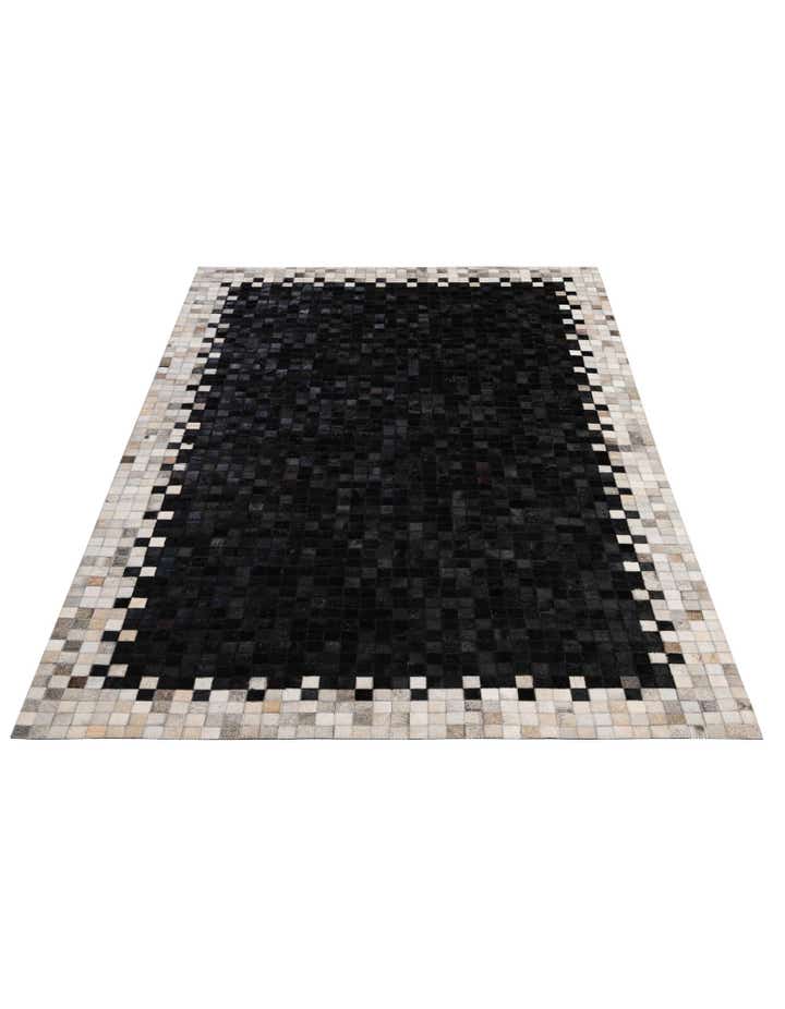 5' x 7' 11 Cowhide - Patchwork Rug