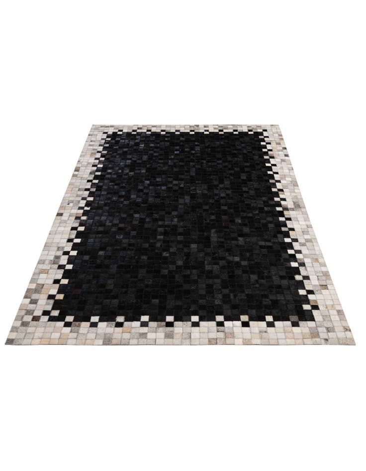 Detail image of 5' x 7' 11 Cowhide - Patchwork Rug
