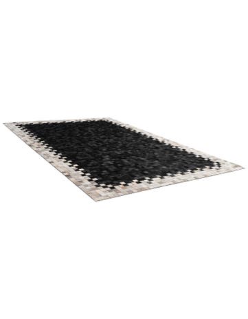 5' 2 x 7' 11 Cowhide - Patchwork Rug