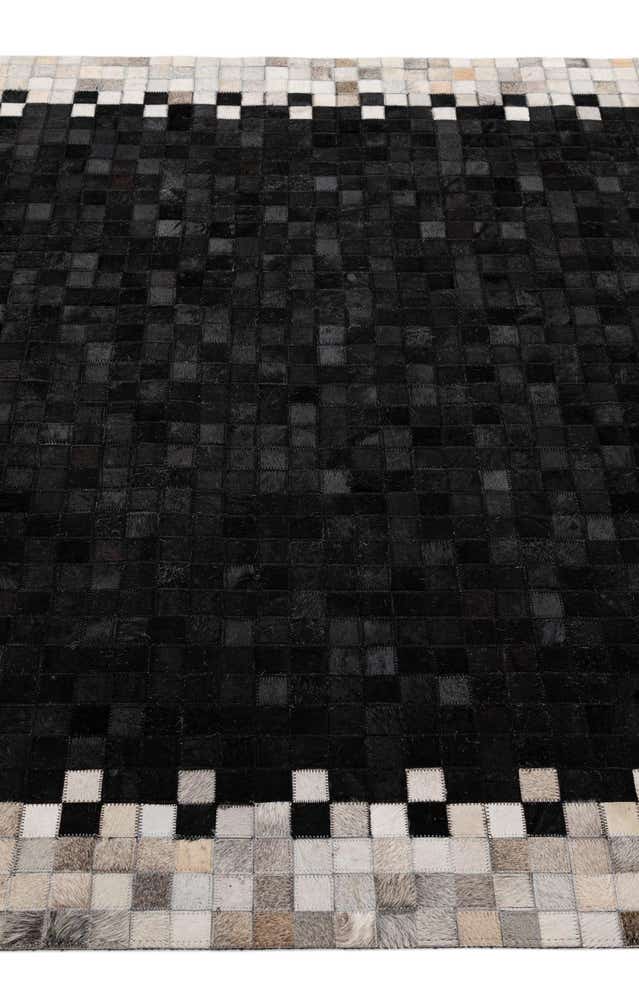 5' 2 x 7' 11 Cowhide - Patchwork Rug