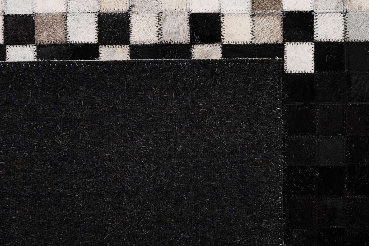 5' 2 x 7' 11 Cowhide - Patchwork Rug