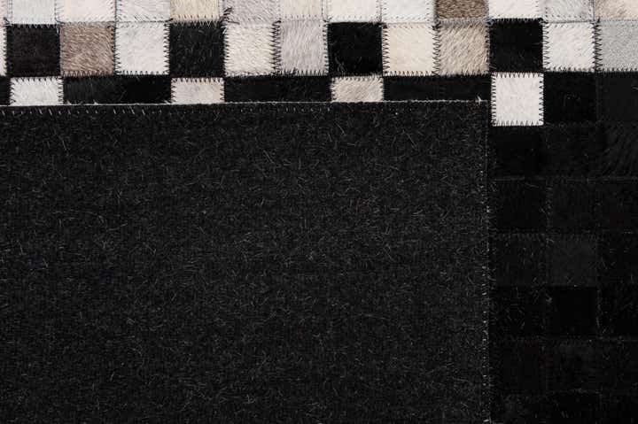 5' 2 x 7' 11 Cowhide - Patchwork Rug