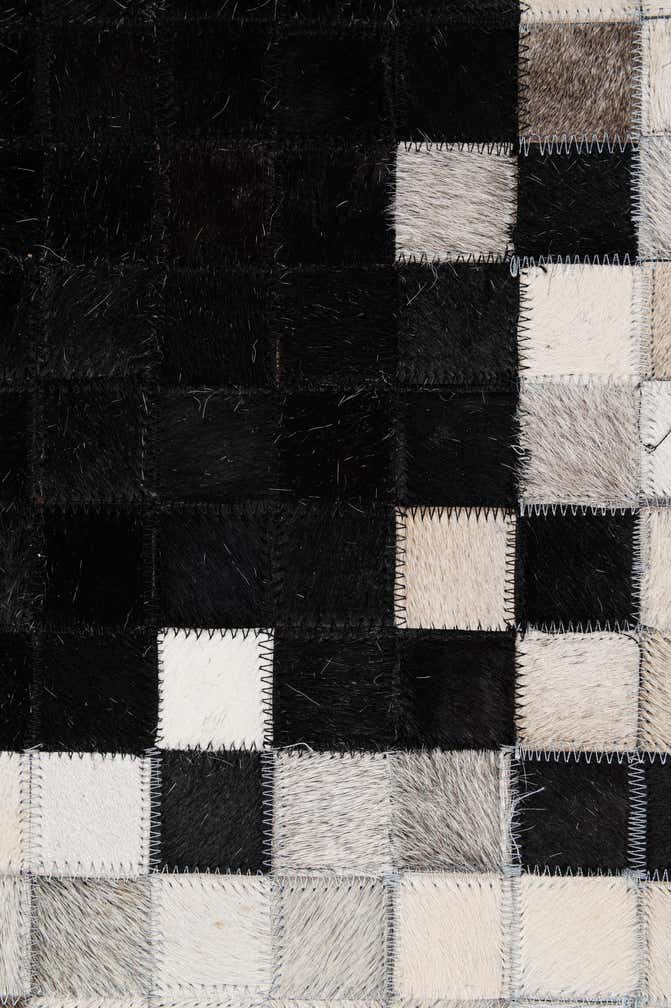 5' 2 x 7' 11 Cowhide - Patchwork Rug