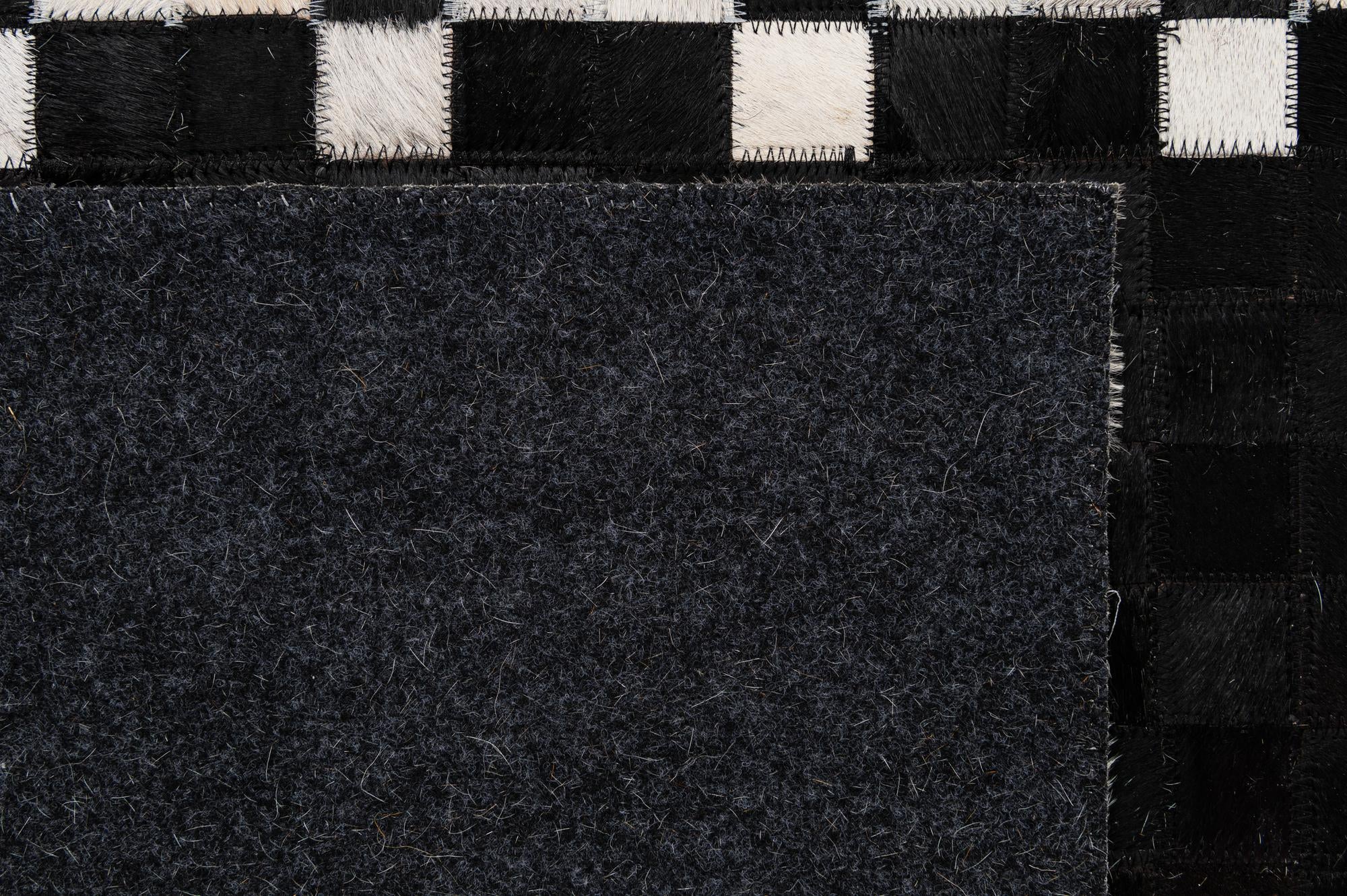 5' 2 x 7' 11 Cowhide - Patchwork Rug