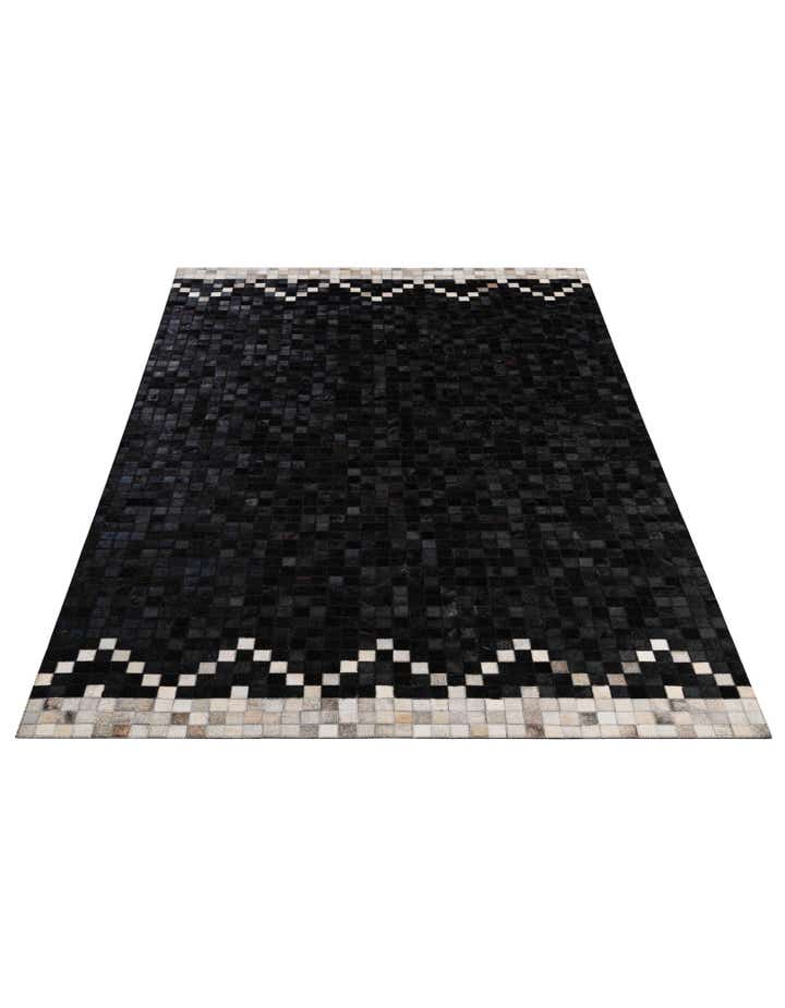 5' x 8' 1 Cowhide - Patchwork Rug