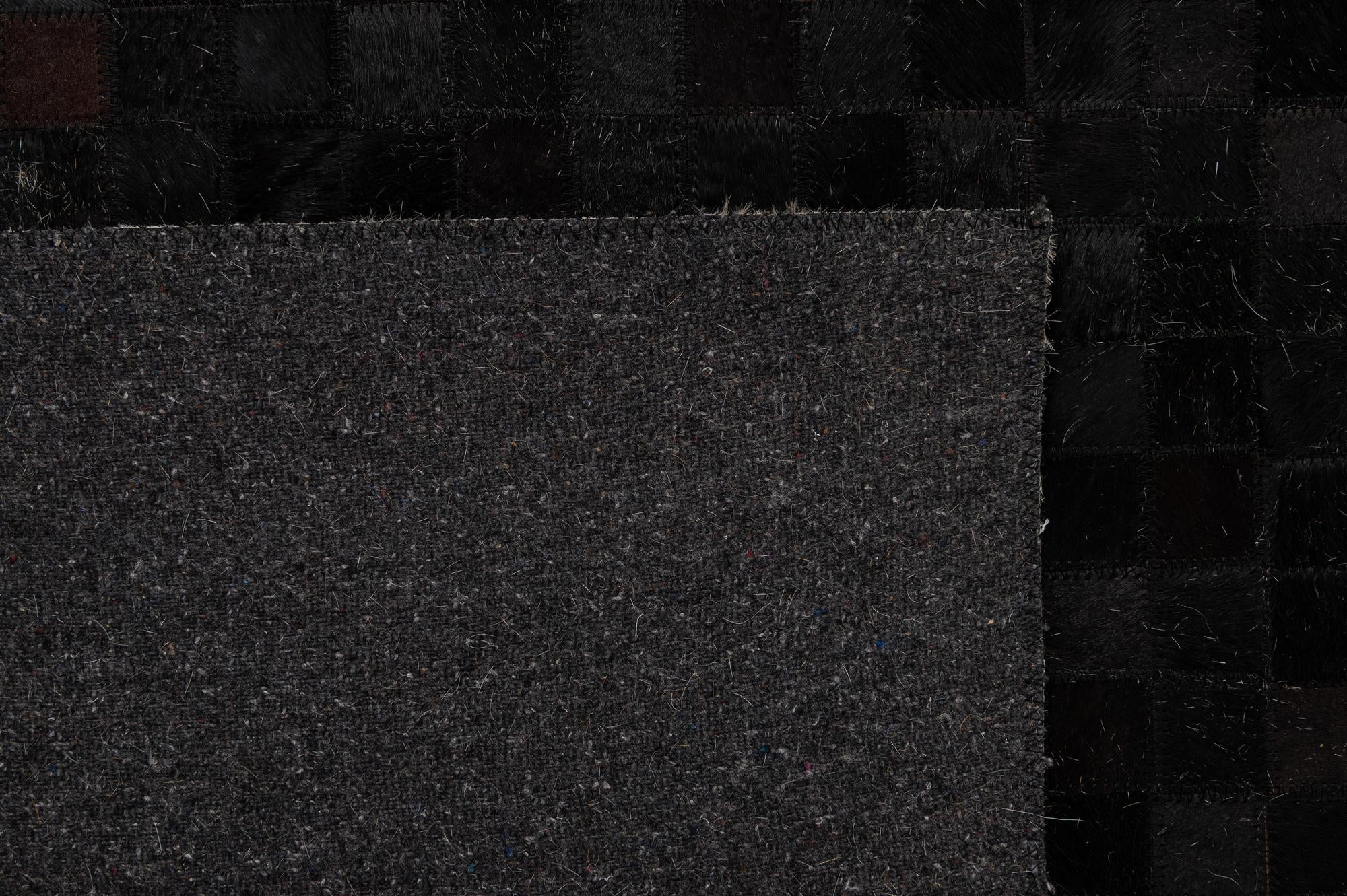 5' x 8' 1 Cowhide - Patchwork Rug