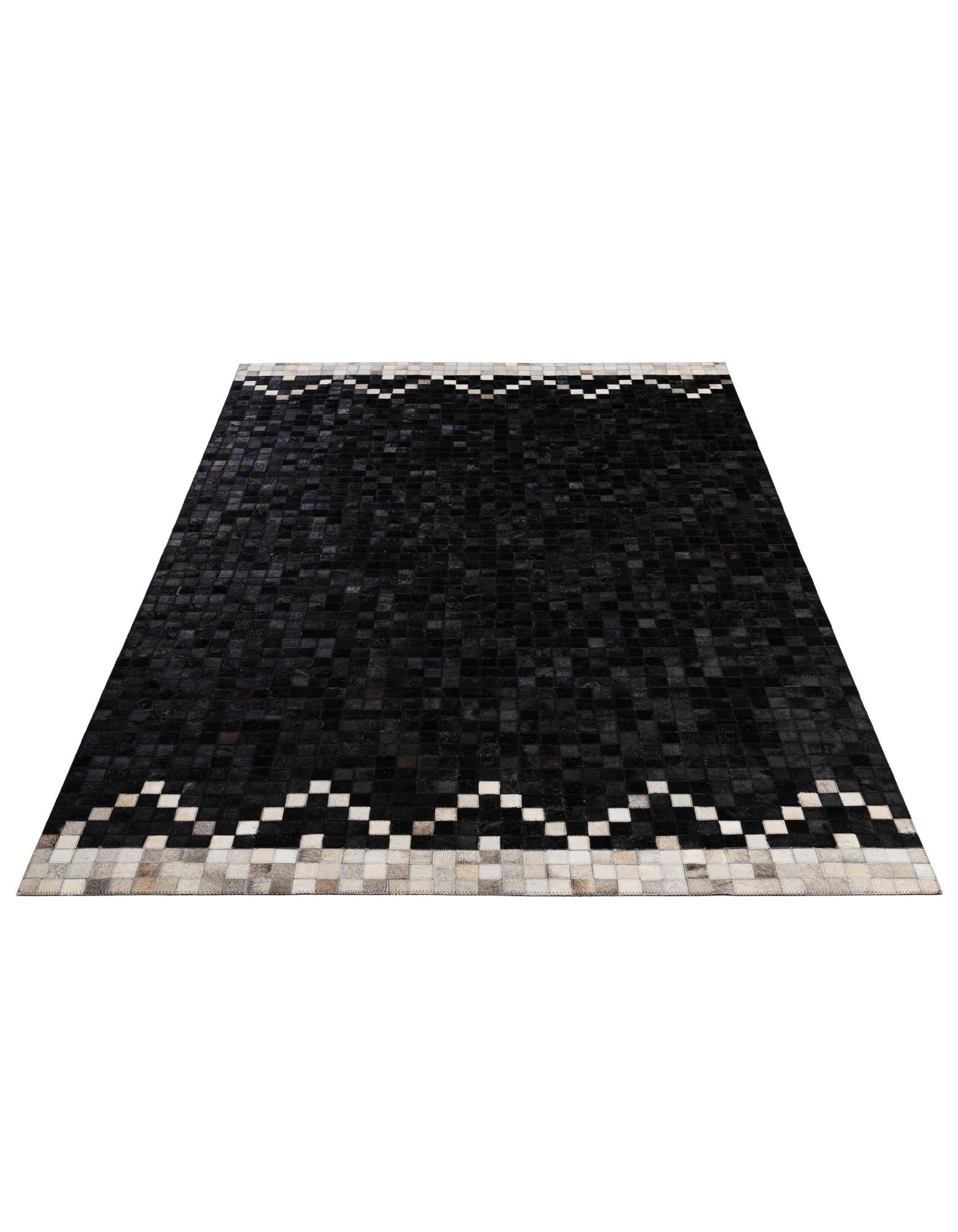 5' x 8' Cowhide - Patchwork Rug