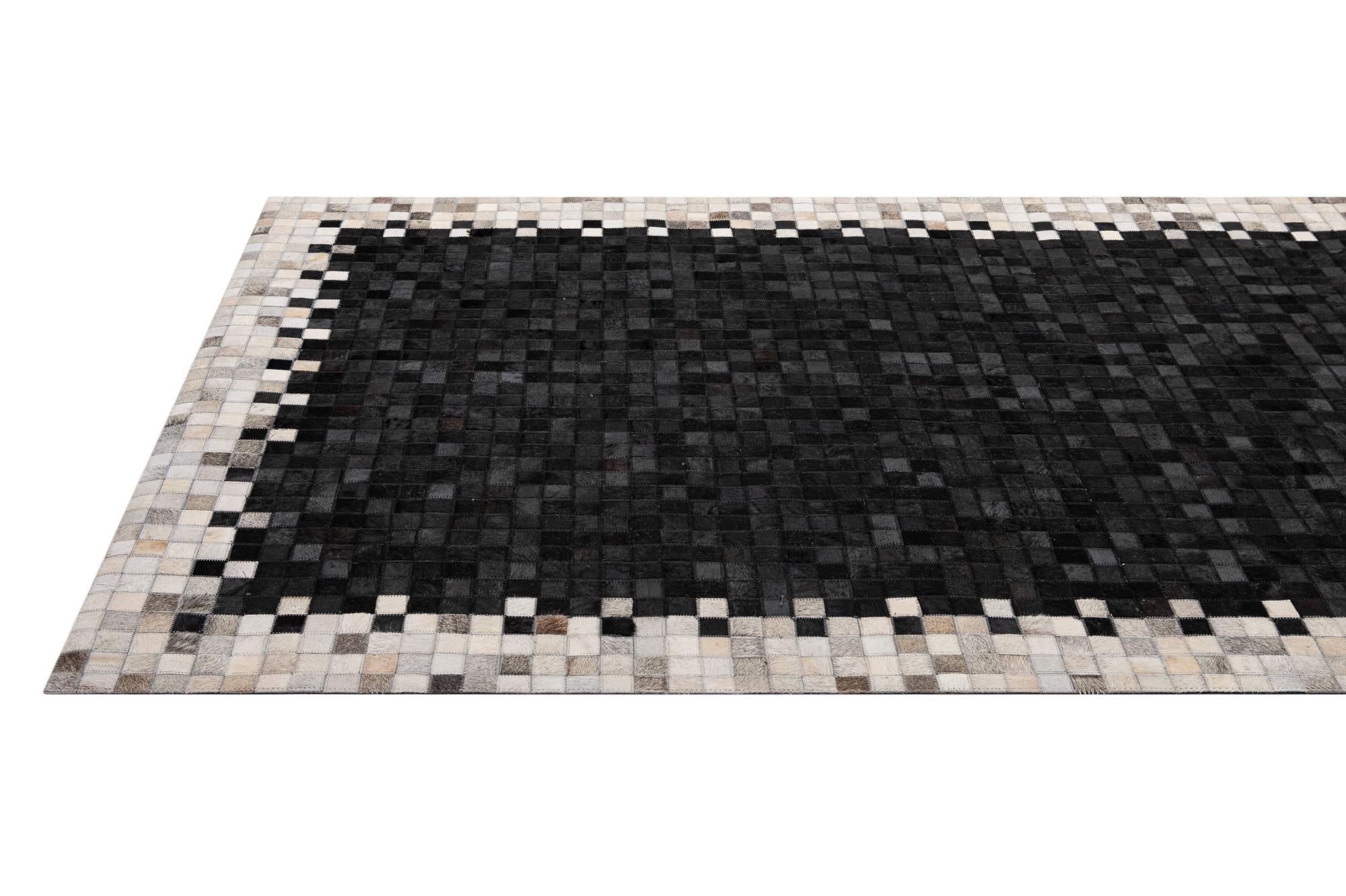 5' x 8' Cowhide - Patchwork Rug