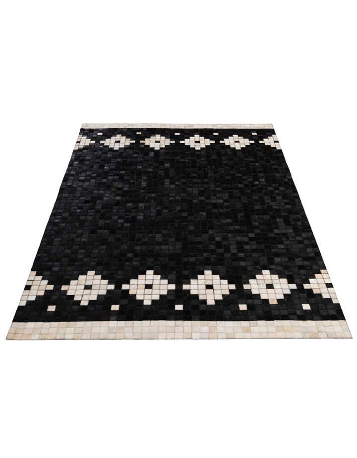 5' 2 x 8' Cowhide - Patchwork Rug