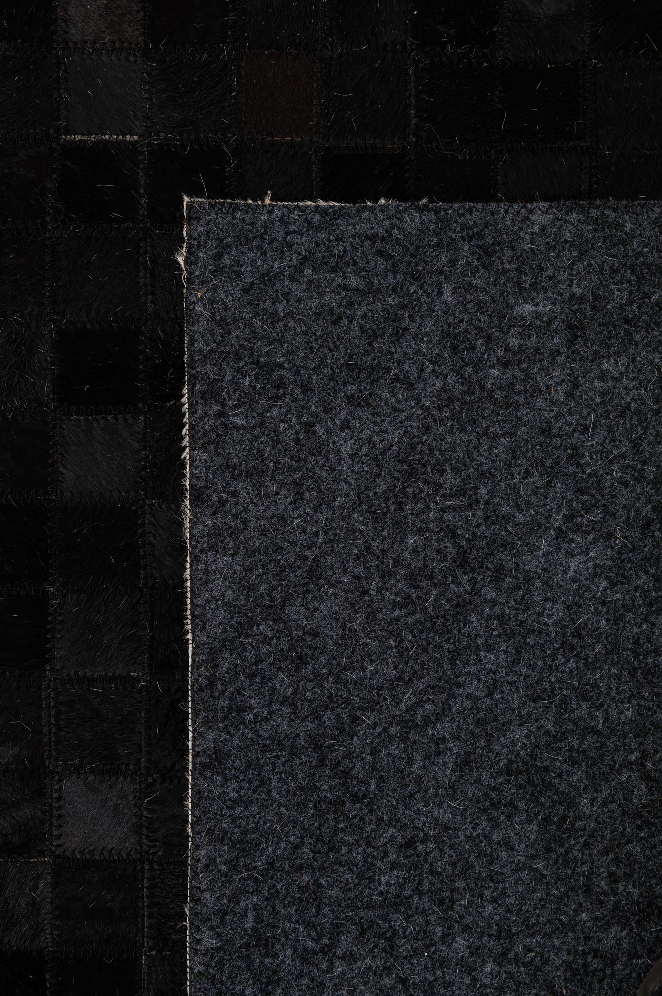 5' 2 x 8' Cowhide - Patchwork Rug