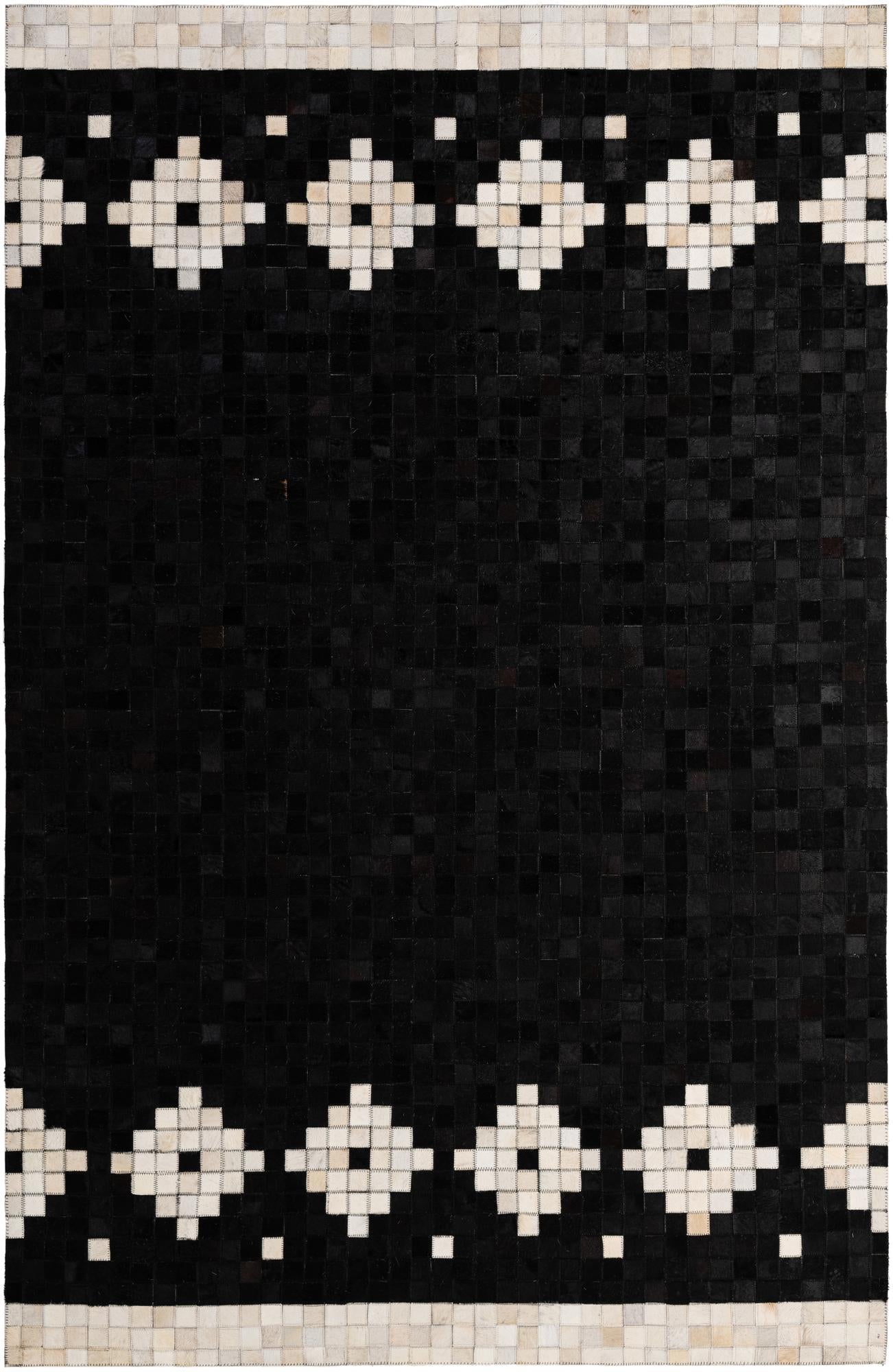 5' 2 x 8' Cowhide - Patchwork Rug