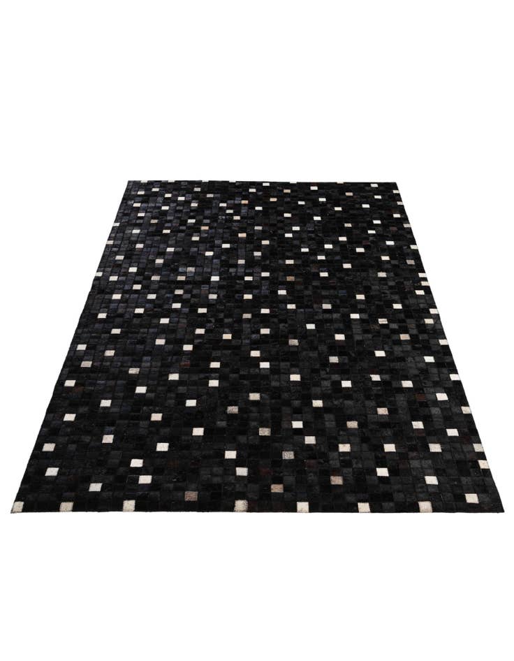 Detail image of 5' x 8' Cowhide - Patchwork Rug