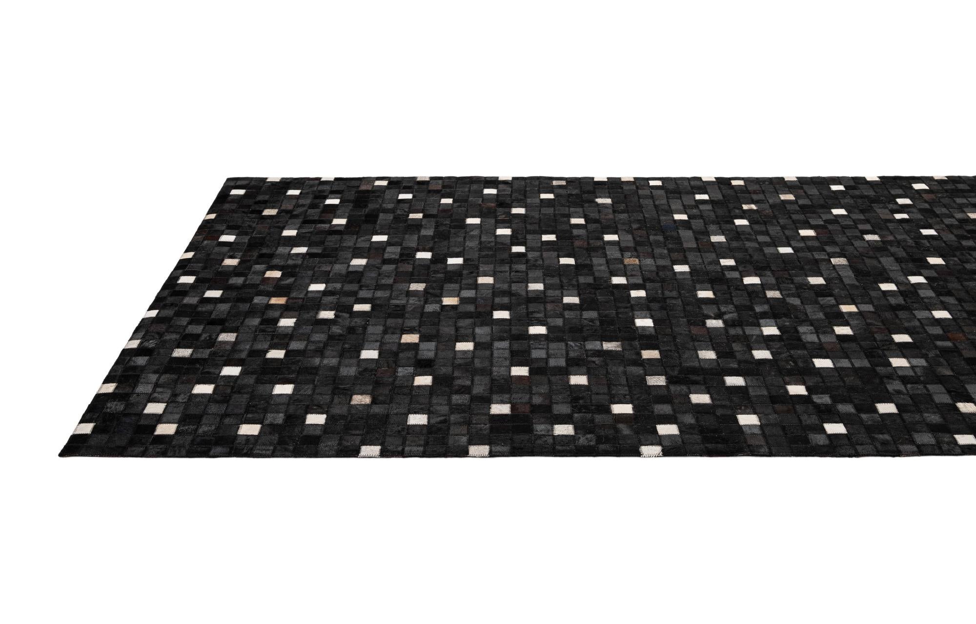 5' x 8' Cowhide - Patchwork Rug