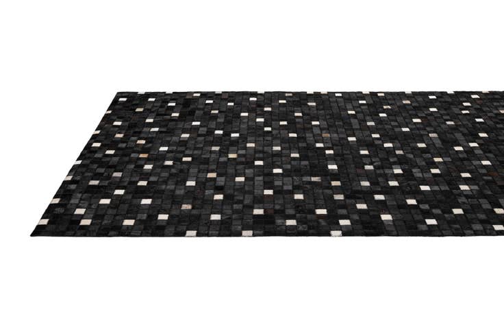 Detail image of 5' x 8' Cowhide - Patchwork Rug