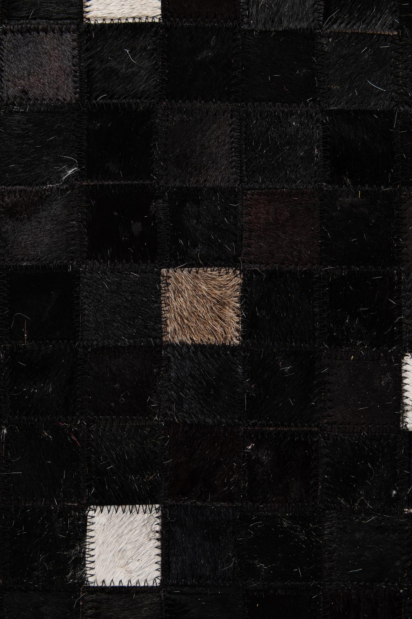 5' x 8' Cowhide - Patchwork Rug