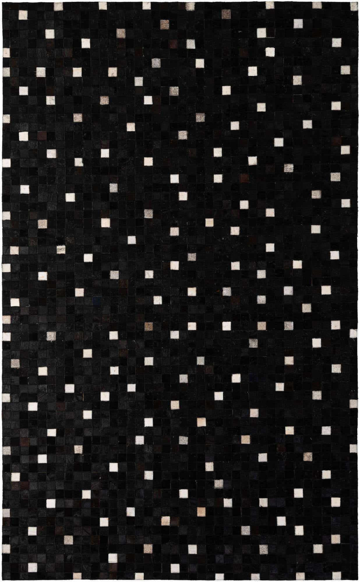 5' x 8' Cowhide - Patchwork Rug