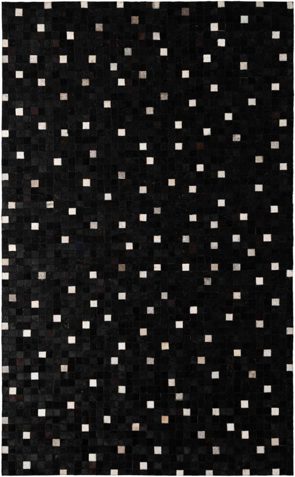 Detail image of 5' x 8' Cowhide - Patchwork Rug