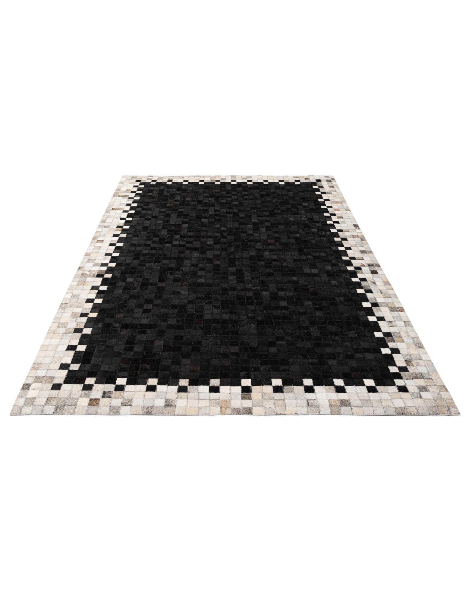 5' 2 x 7' 11 Cowhide - Patchwork Rug