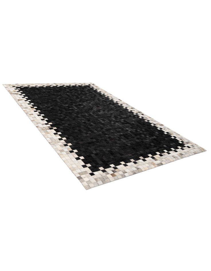 Detail image of 5' 2 x 7' 11 Cowhide - Patchwork Rug