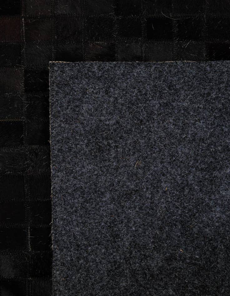 Detail image of 5' 2 x 8' 1 Cowhide - Patchwork Rug