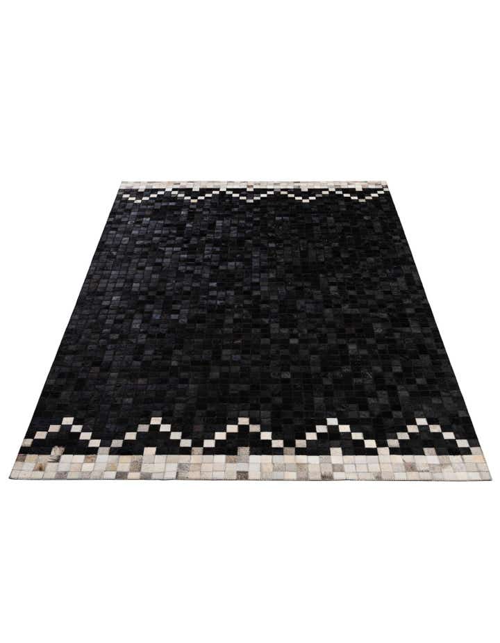 5' 1 x 7' 11 Cowhide - Patchwork Rug