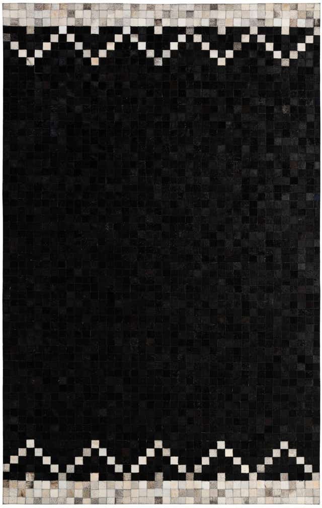 5' 1 x 7' 11 Cowhide - Patchwork Rug