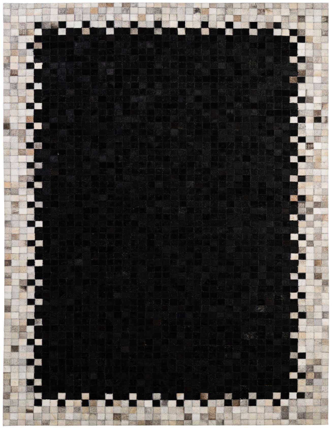 5' 1 x 7' 11 Cowhide - Patchwork Rug