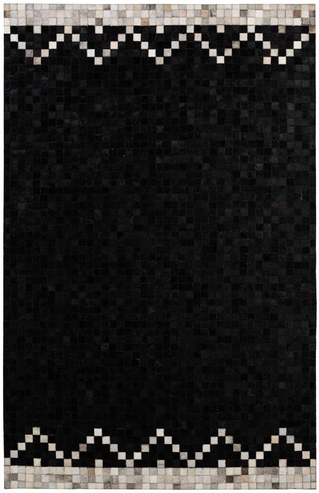5' 2 x 7' 11 Cowhide - Patchwork Rug