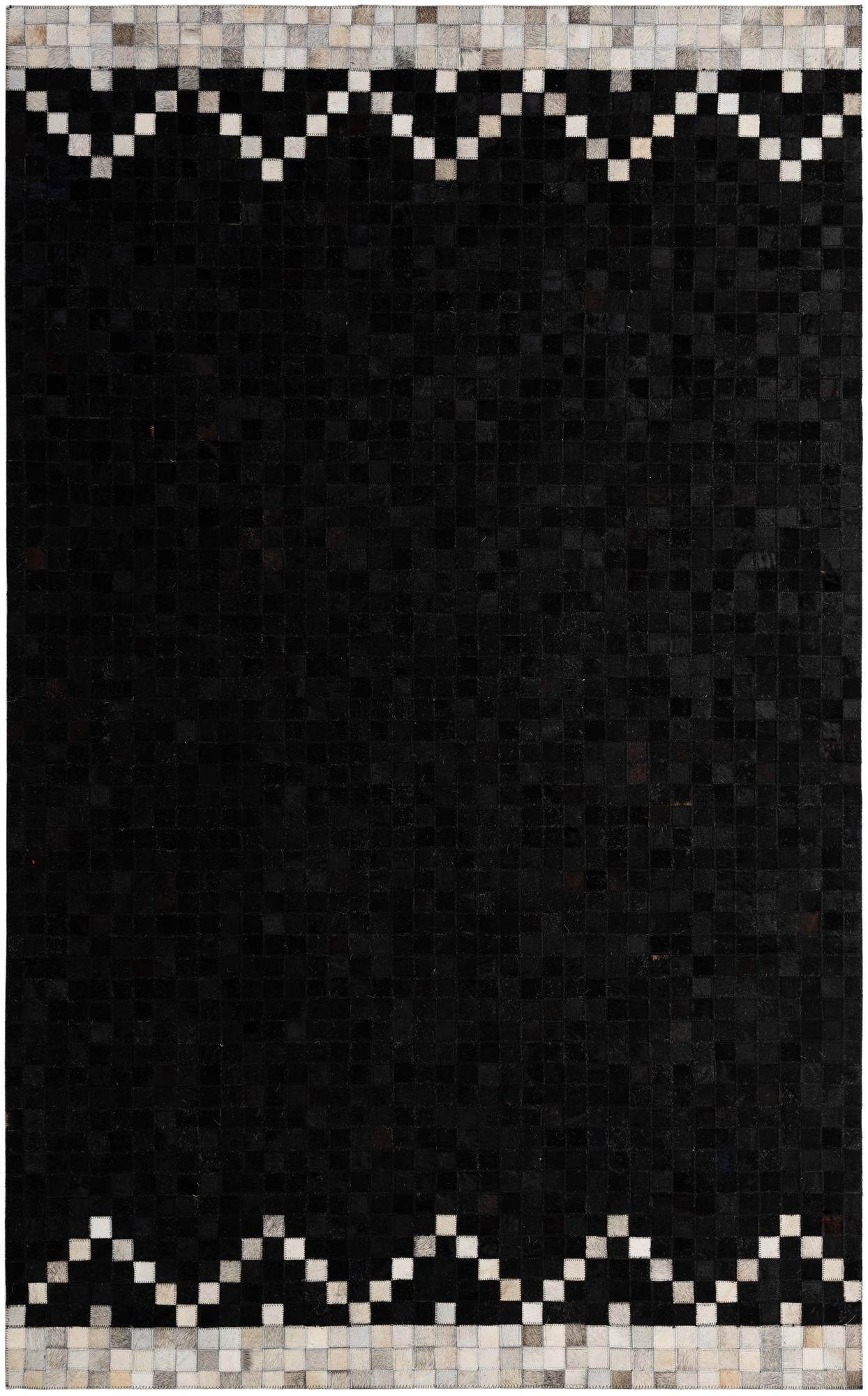 5' x 7' 11 Cowhide - Patchwork Rug