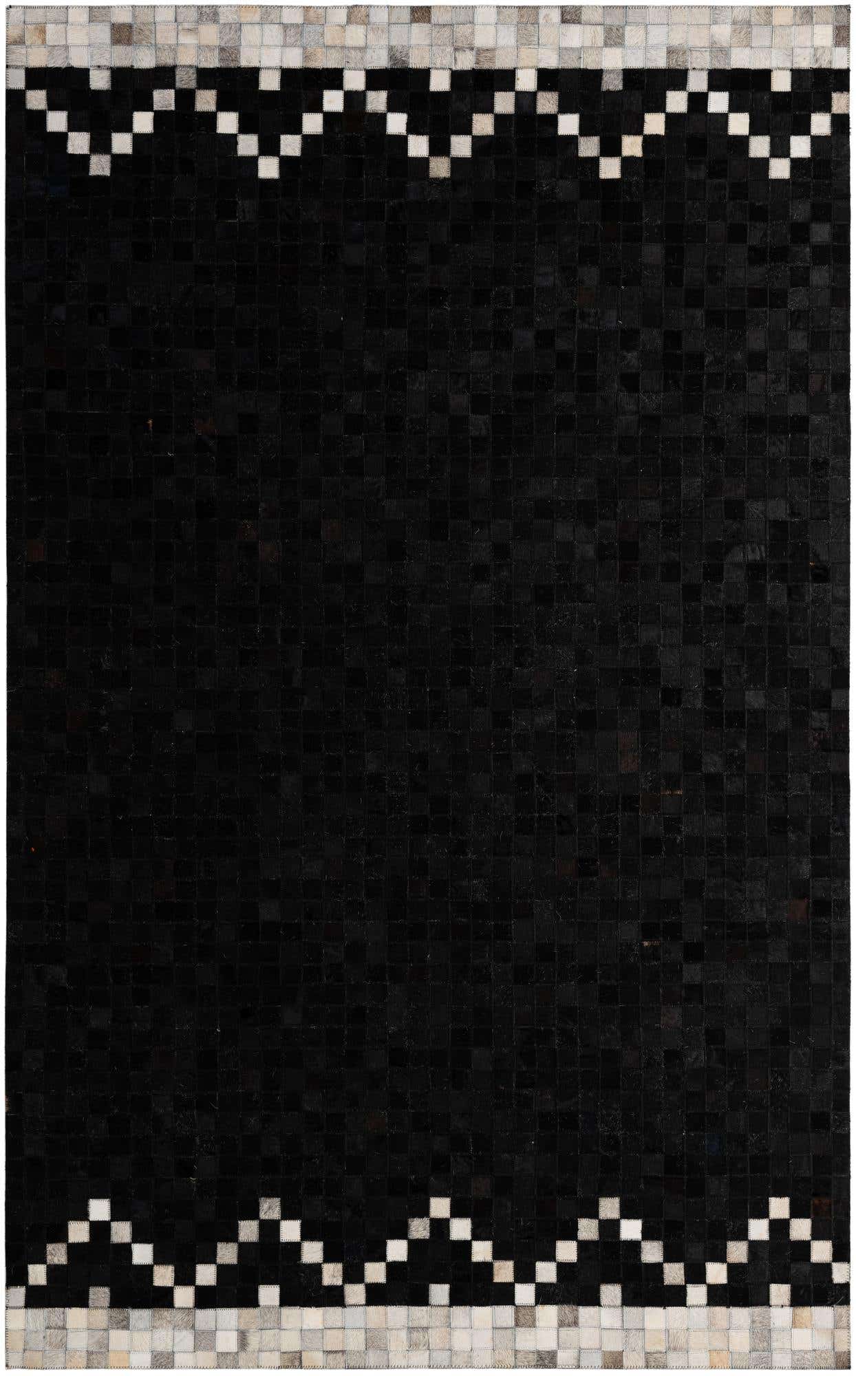 5' x 7' 11 Cowhide - Patchwork Rug