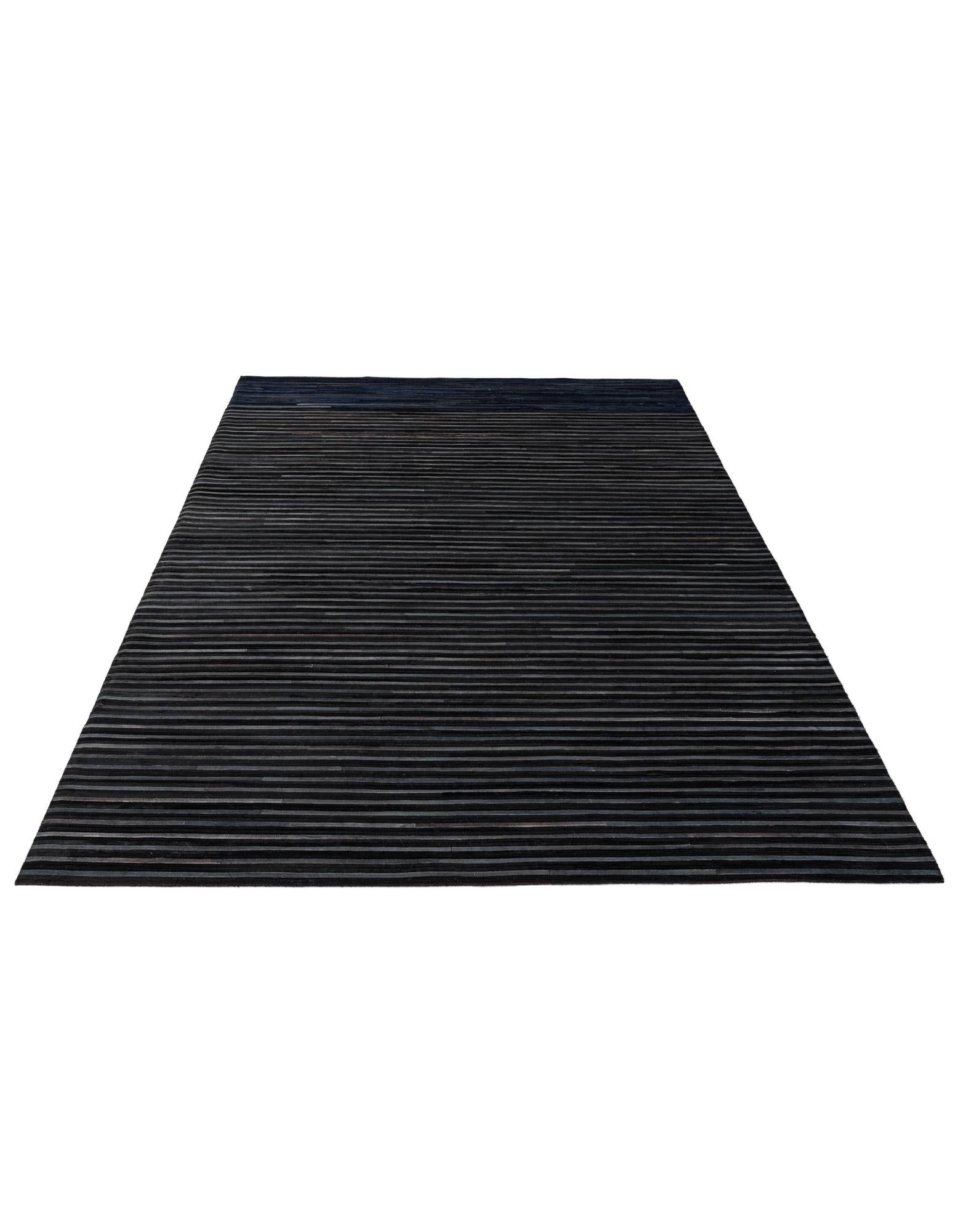 5' 1 x 8' Cowhide - Patchwork Rug