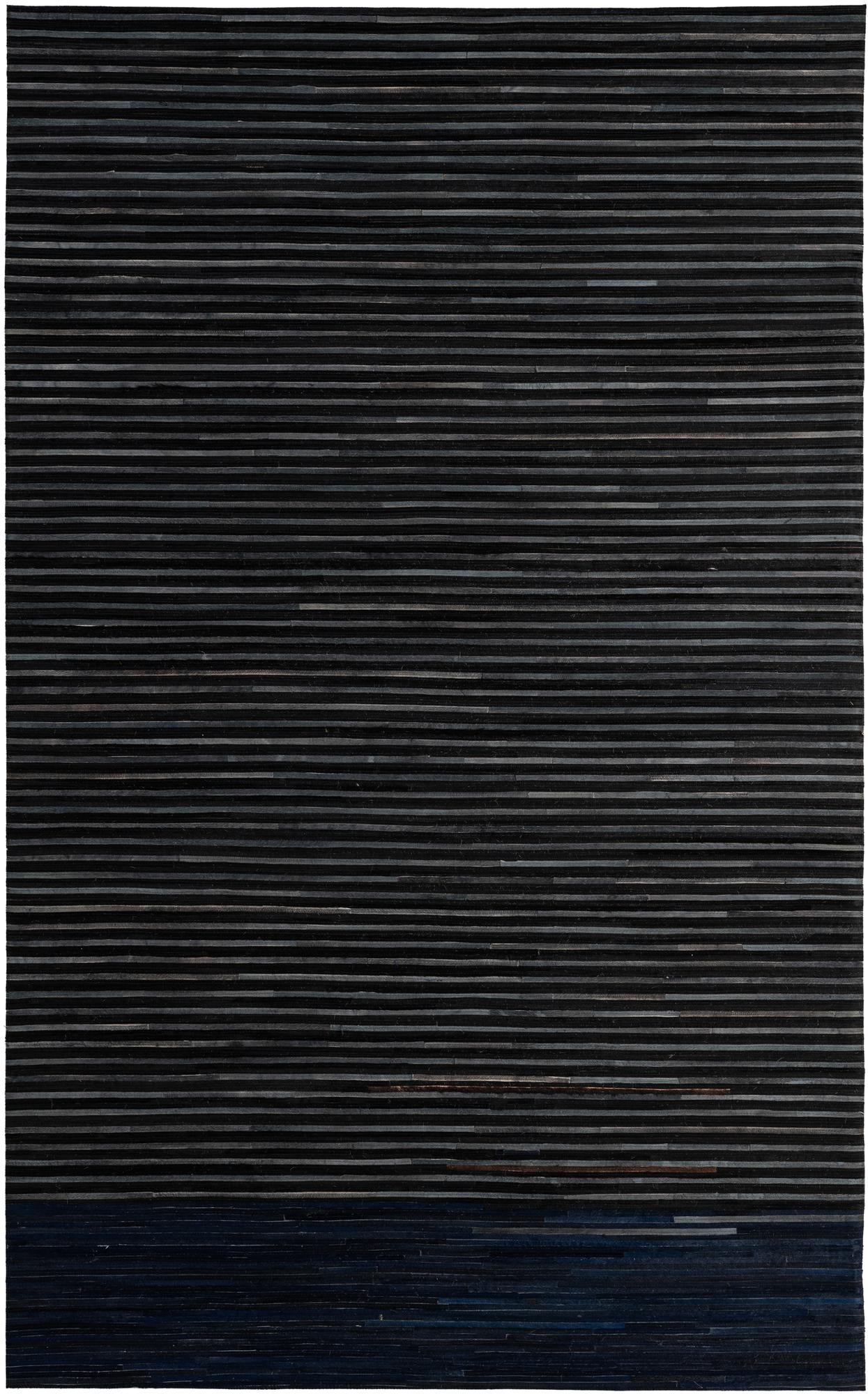 5' 1 x 8' Cowhide - Patchwork Rug