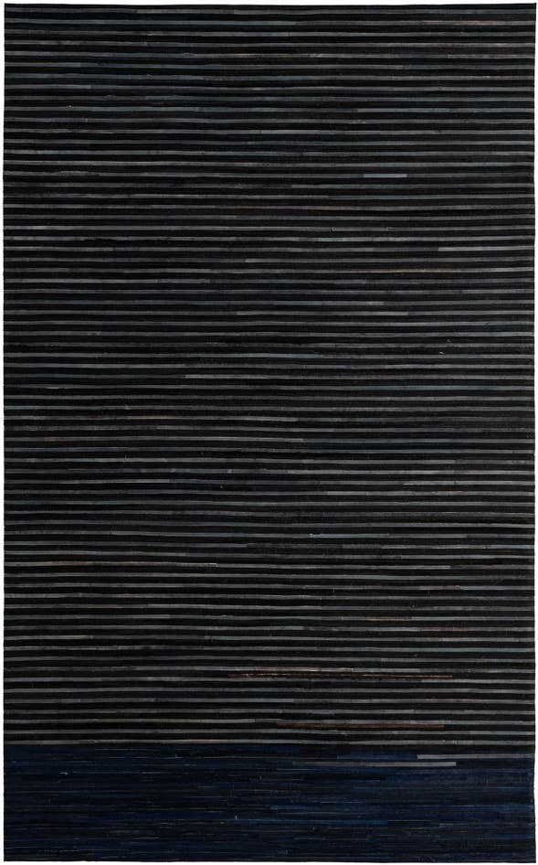 Detail image of 5' 1 x 8' Cowhide - Patchwork Rug