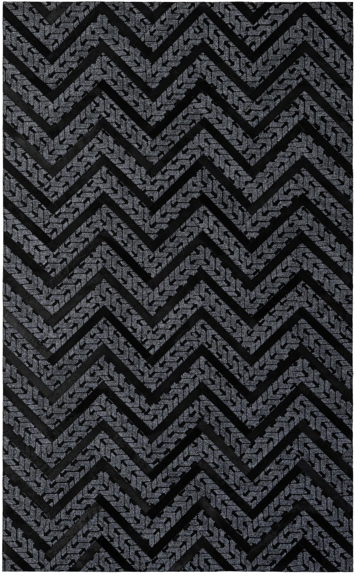 4' 11 x 7' 11 Cowhide - Patchwork Rug