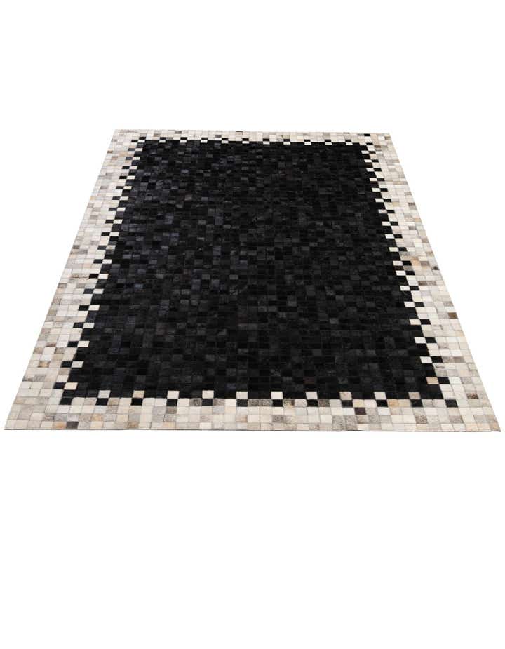5' 2 x 7' 11 Cowhide - Patchwork Rug