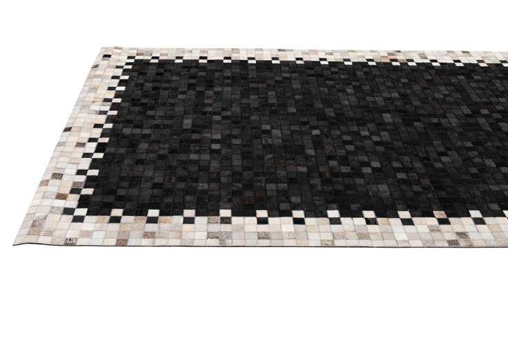 Detail image of 5' 2 x 7' 11 Cowhide - Patchwork Rug