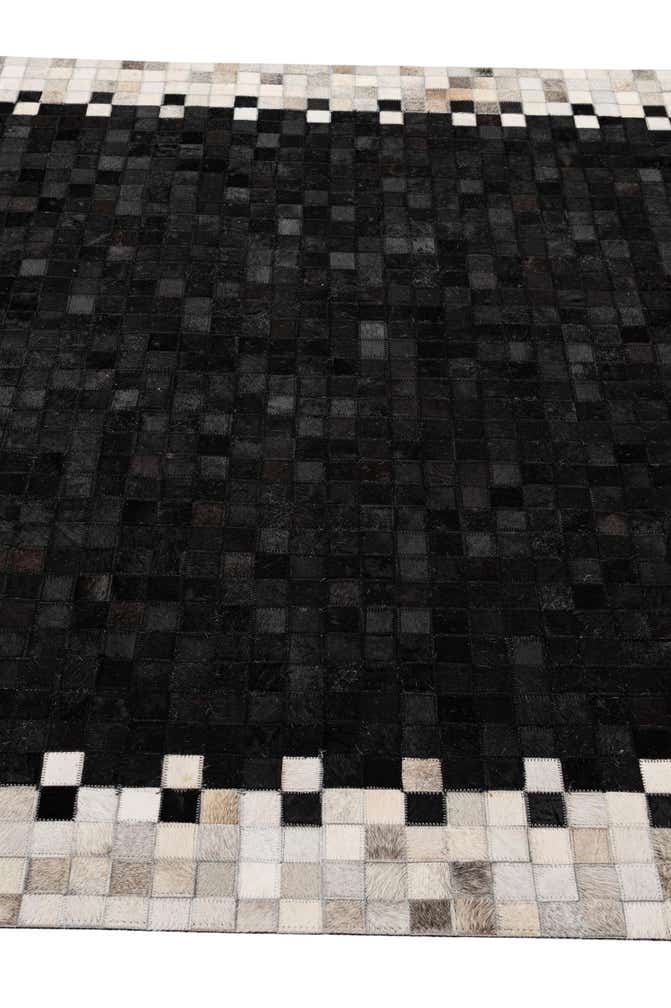 5' 2 x 7' 11 Cowhide - Patchwork Rug