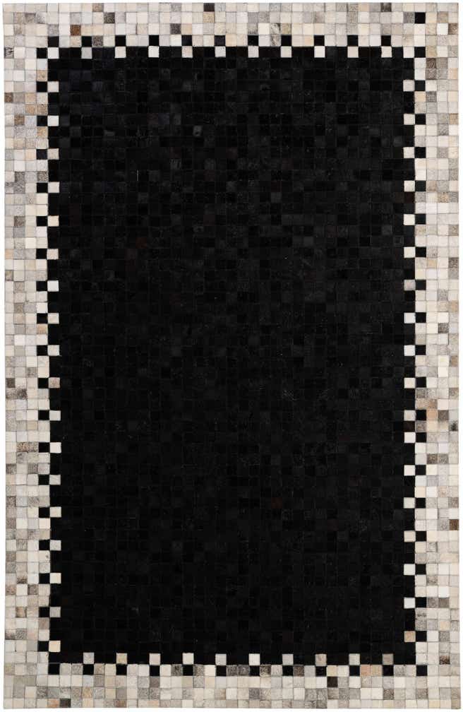 5' 2 x 7' 11 Cowhide - Patchwork Rug