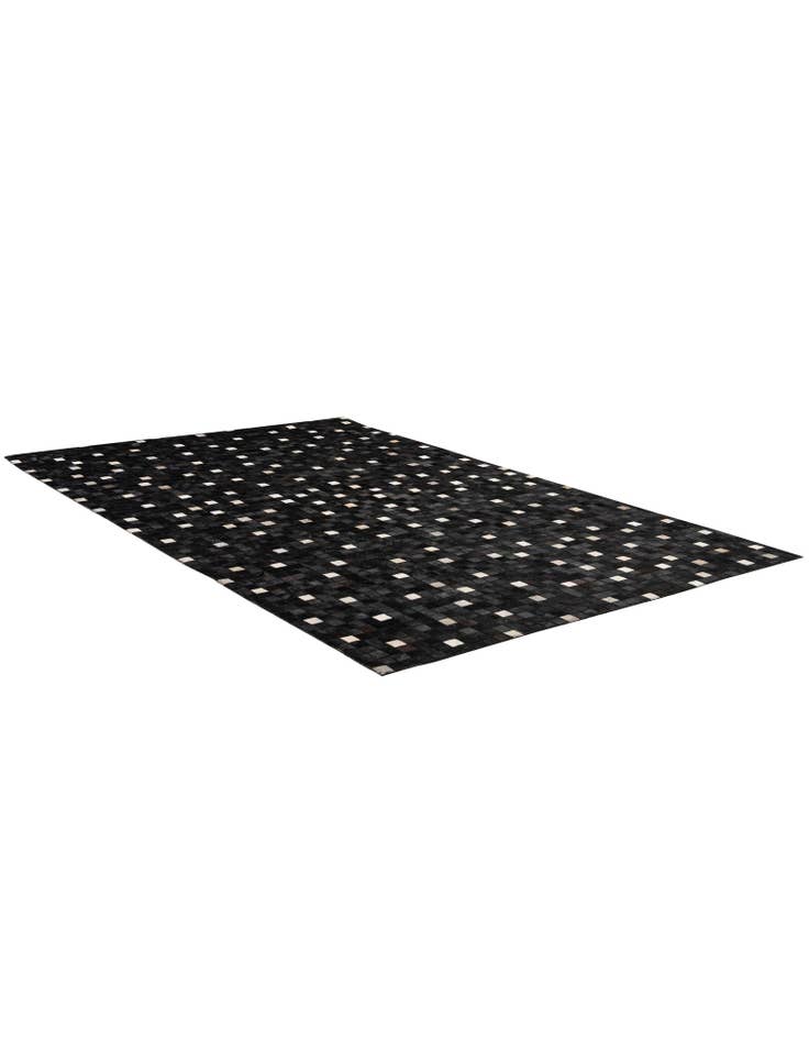 Detail image of 5' 2 x 8' 2 Cowhide - Patchwork Rug