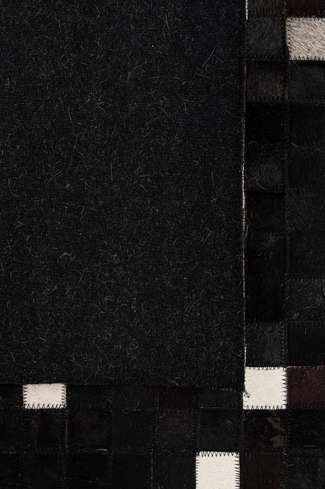5' 2 x 8' 2 Cowhide - Patchwork Rug