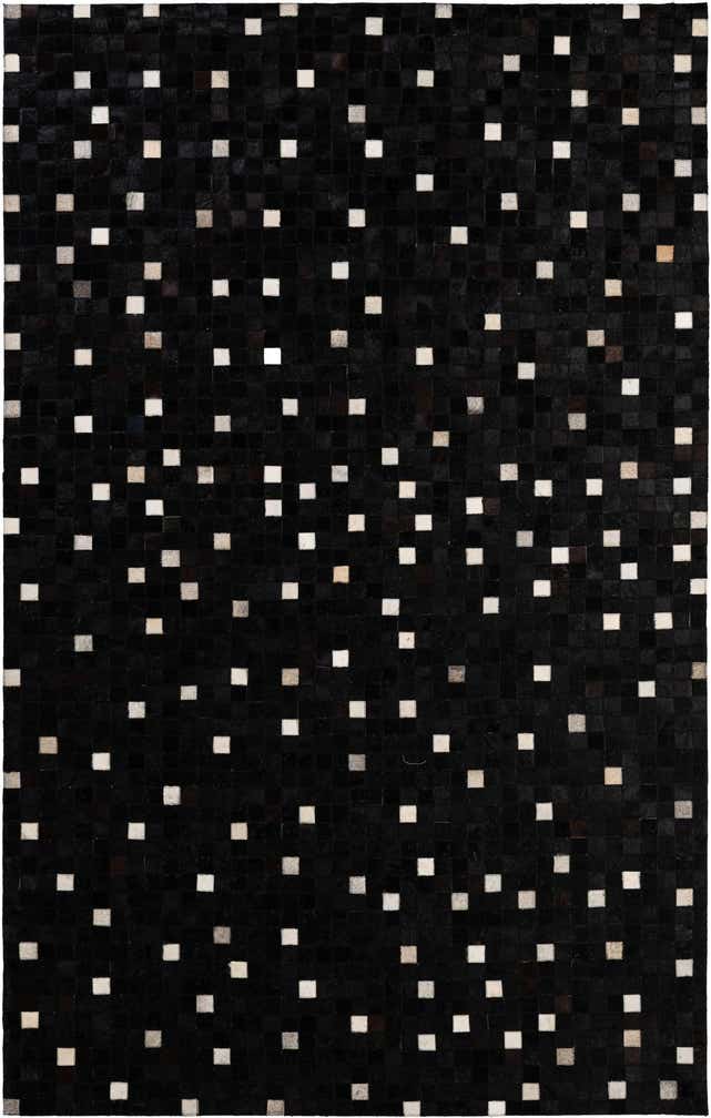 5' 2 x 8' 2 Cowhide - Patchwork Rug