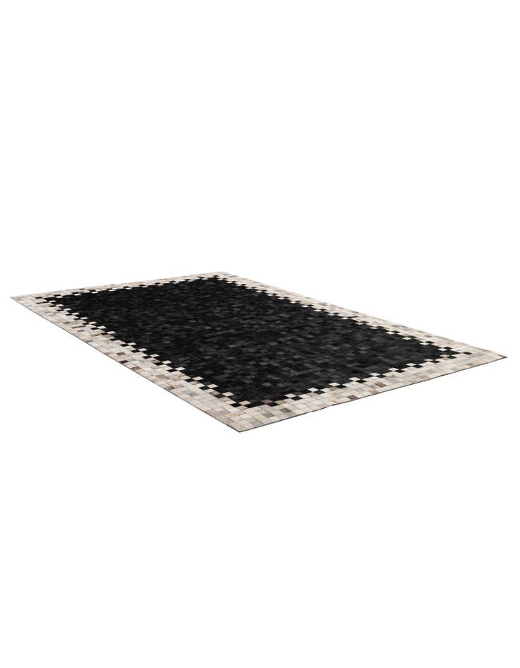 Detail image of 5' 1 x 8' Cowhide - Patchwork Rug