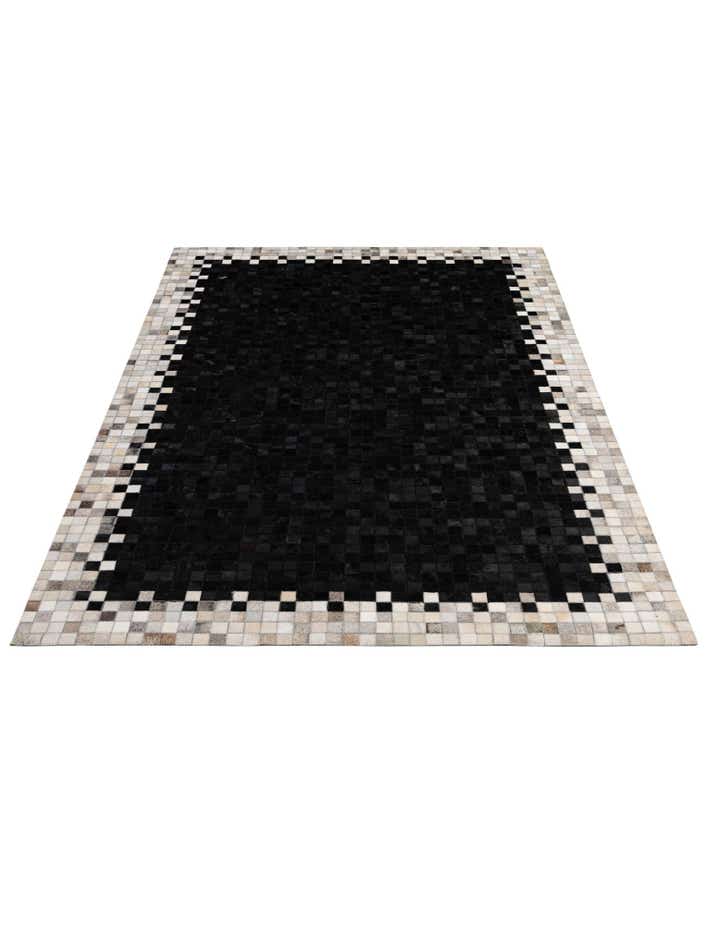 5' 2 x 8' Cowhide - Patchwork Rug