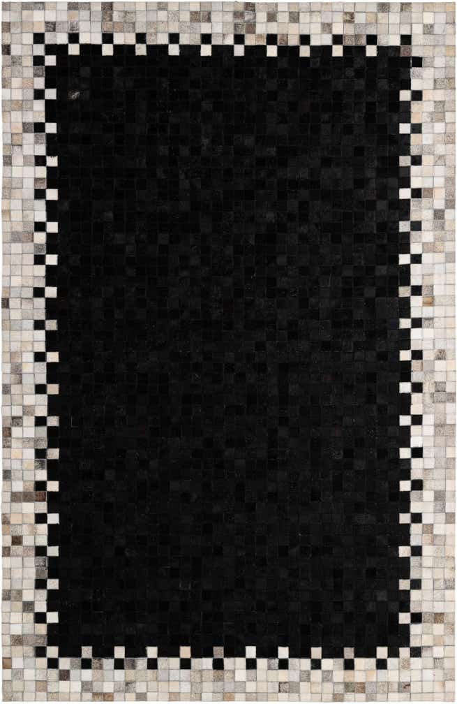 5' 2 x 8' Cowhide - Patchwork Rug