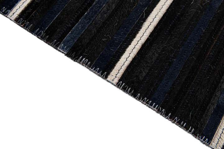 5' 1 x 8' Cowhide - Patchwork Rug