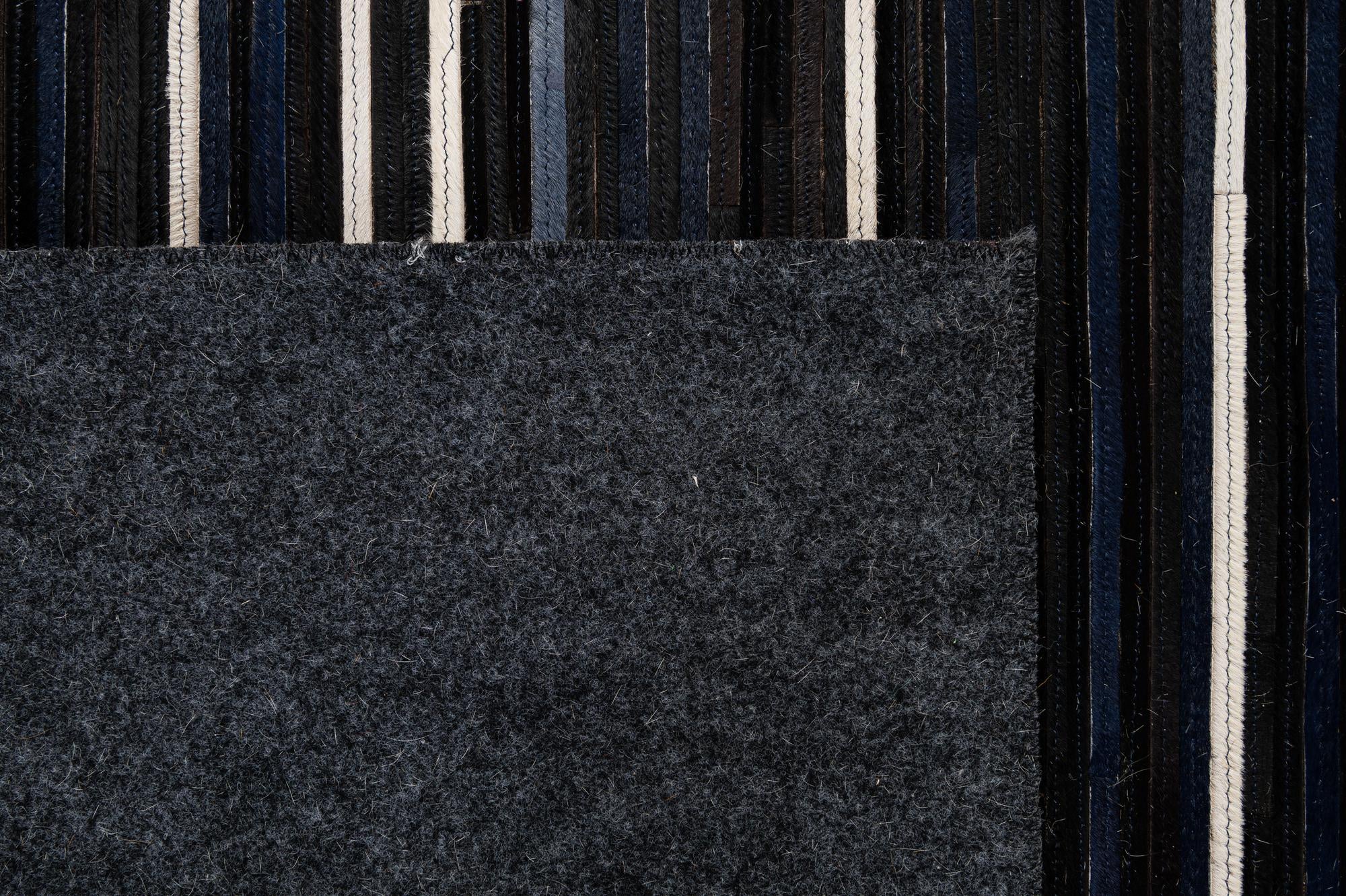 5' 1 x 8' Cowhide - Patchwork Rug