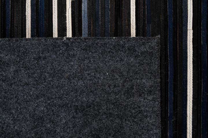 5' 1 x 8' Cowhide - Patchwork Rug